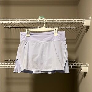 Lululemon Athletica Light Blue Tennis Skirt